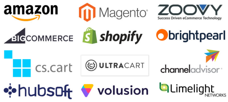List of shopping carts TJSF is integrated with